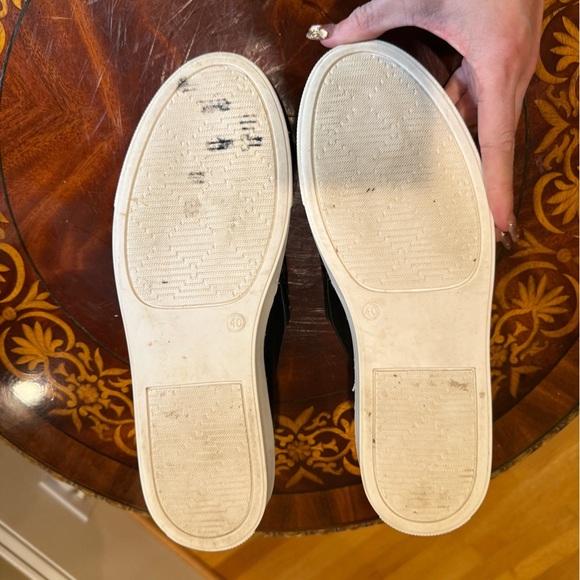 Jon Josef Black Leather Perforated Slip on Sneakers Size 40/10 MSRP $225 - Picture 7 of 8